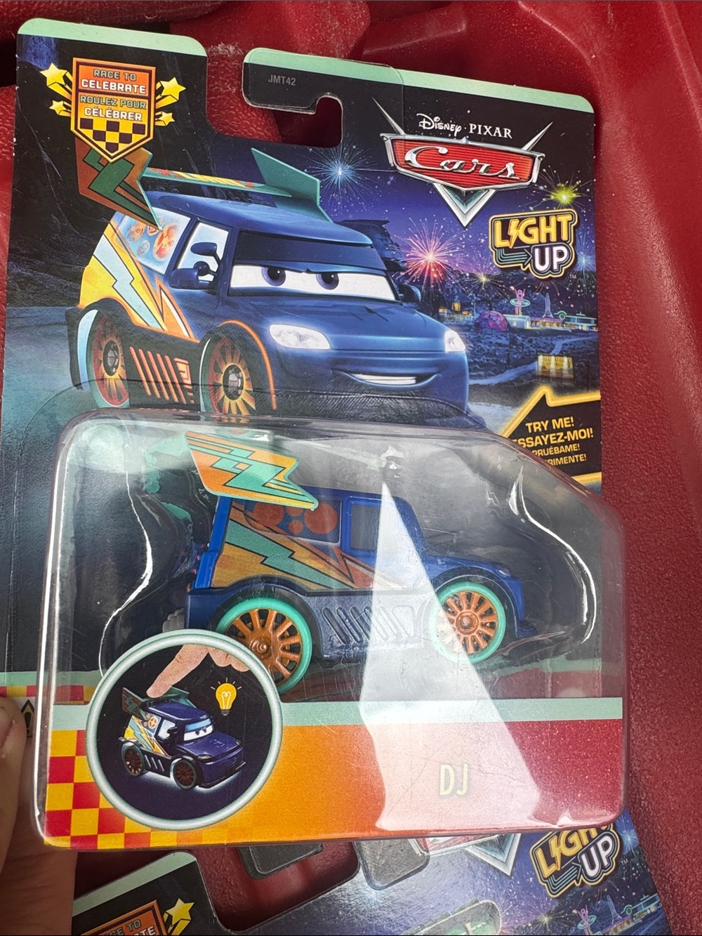 Disney Pixar Cars DJ Light-Up Toy car